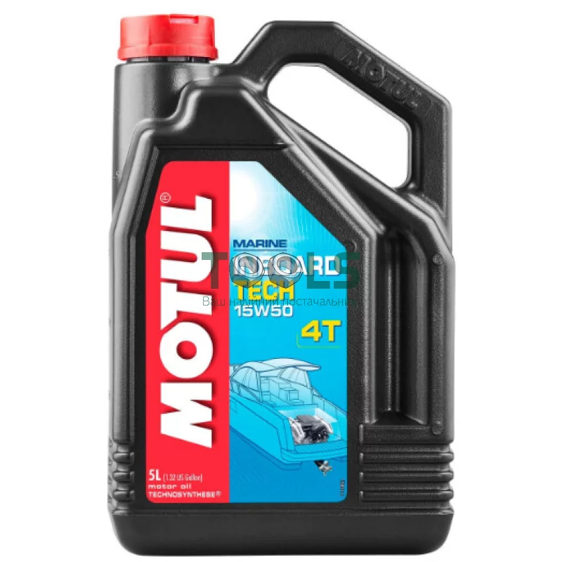 Моторное масло Motul Inboard Tech 4T 15W50, 5 л (101743)