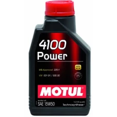 Моторна олива Motul 4100 Power, 15W50 1 л (102773)