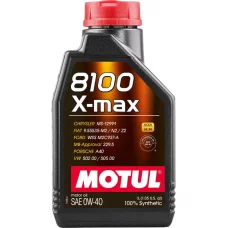 Моторное масло MOTUL 8100 X-max, 0W40 1 л (104531)