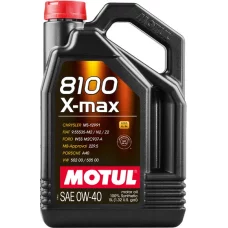 Моторное масло MOTUL 8100 X-max, 0W40 5 л (104533)