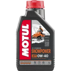 Моторное масло MOTUL Snowpower 4T, 0W40 1 л (105891)