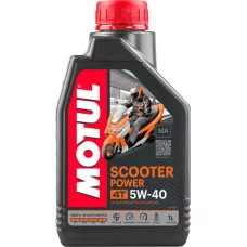 Моторна олива Motul Scooter Power 4T 5W40 MA, 1 л (105958)