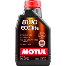 Моторное масло Motul 8100 Eco-lite 0W20 1 л (108534)