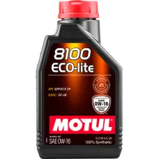 Моторное масло Motul 8100 Eco-lite 0W16 1 л (110376)