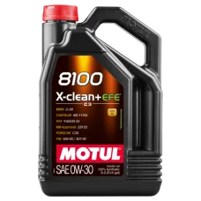 Моторное масло Motul 8100 X-clean EFE SAE 0W-30, 5 л (111678)