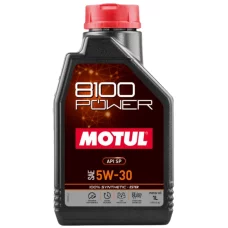 Моторное масло Motul 8100 Power SAE 5W-30, 1 л (111800)