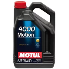 Моторное масло Motul 4000 Motion, 15W40 4 л (100294)