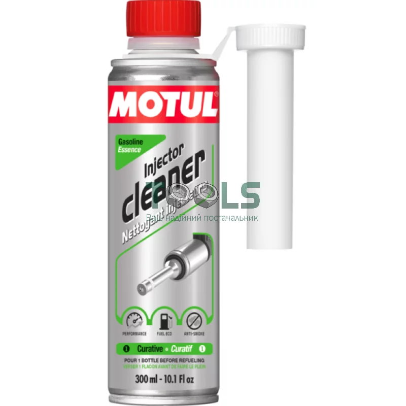 Очисник інжекторів та паливної системи Motul Injector Cleaner Gasoline, 300 мл (107809)