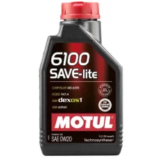 Моторне масло Motul 6100 Save-lite, 0W20 1 л (108002)