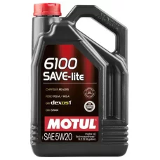 Моторне масло Motul 6100 Save-lite, 5W20 5 л (108033)