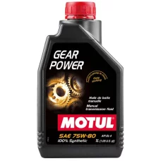 Трансмиссионное масло Motul Gear Power SAE 75W-80, 1 л (111133)