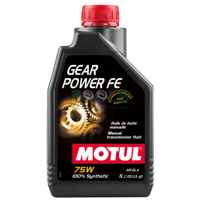 Трансмісійне масло Motul Gear Power FE SAE 75W, 1 л (111148)