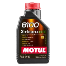 Моторное масло Motul 8100 X-clean EFE SAE 0W-30, 1 л (111657)