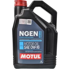 Моторное масло Motul NGEN Hybrid SAE 0W-16, 4 л (111887)