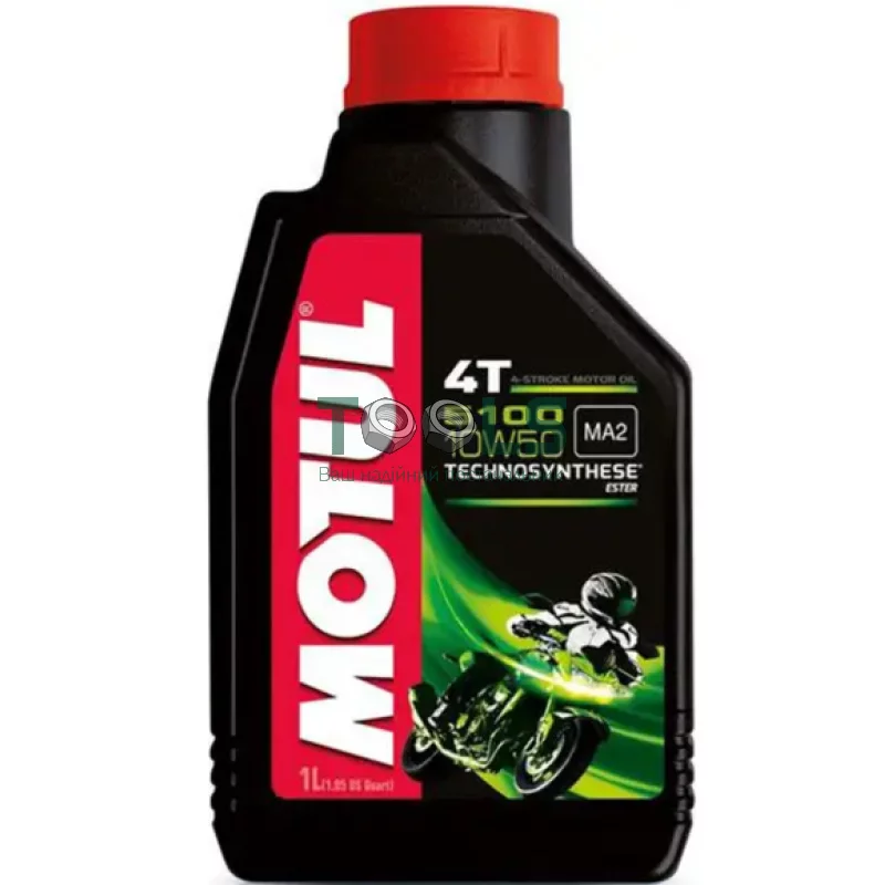 Моторное масло Motul 5100 4T, 10W50 1 л (104074)