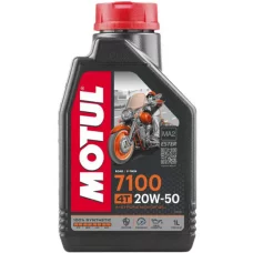 Моторное масло Motul 7100 4T, 20W50 1 л (104103)