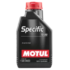 Моторное масло MOTUL Specific 5122 SAE 0W20 1 л (107304)