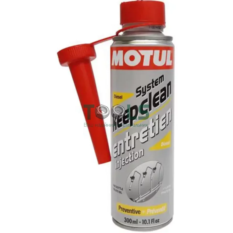 Очиститель для систем топливоподачи дизелей Motul System Keep Clean Diesel, 300 мл (107815)