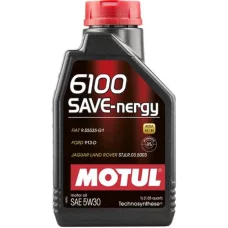 Моторное масло Motul 6100 Save-nergy, 5W30, 1 л (107952)