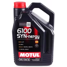 Моторное масло Motul 6100 Syn-nergy, 5W30 5 л (107972)