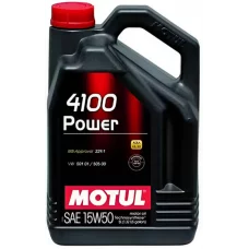 Моторне масло Motul 4100 Power, 15W50 5 л (100273)