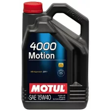 Моторне масло Motul 4000 Motion, 15W40 5 л (100295)