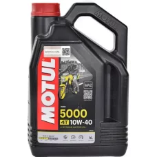 Моторное масло Motul 5000 4T, 10W40 4 л (104056)