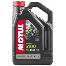 Моторне масло Motul 5100 4T, 10W30 4 л (104063)