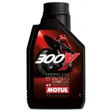 Моторне масло Motul 300V 4T Factory Line Road Racing, 5W30, 1 л (104108)