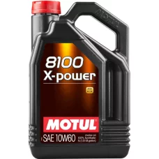 Моторное масло MOTUL 8100 X-power, 10W60 5 л (106144)