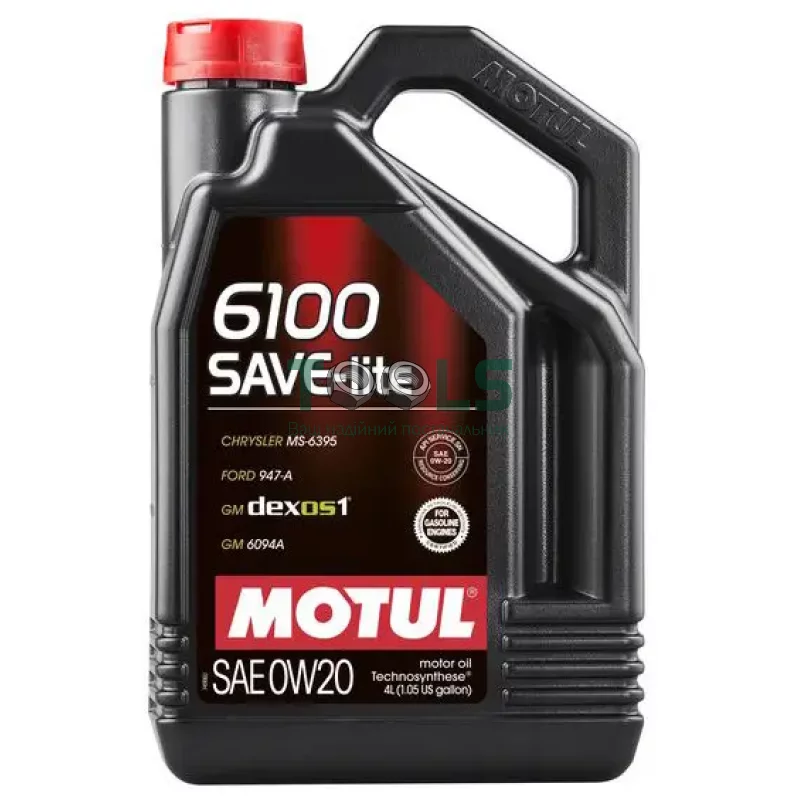 Моторное масло Motul 6100 Save-lite, 0W20 4 л (108004)