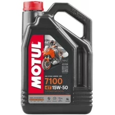 Моторна олива Motul 7100 4T, 15W50 4 л (104299)