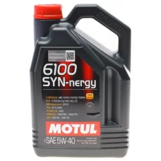 Моторне масло Motul 6100 Syn-nergy, 5W40 4 л (107978)