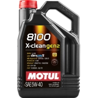 Моторне масло MOTUL 8100 X-clean gen2, 5W40 5 л (109762)