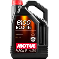 Моторное масло Motul 8100 Eco-lite 0W16 5 л (110379)