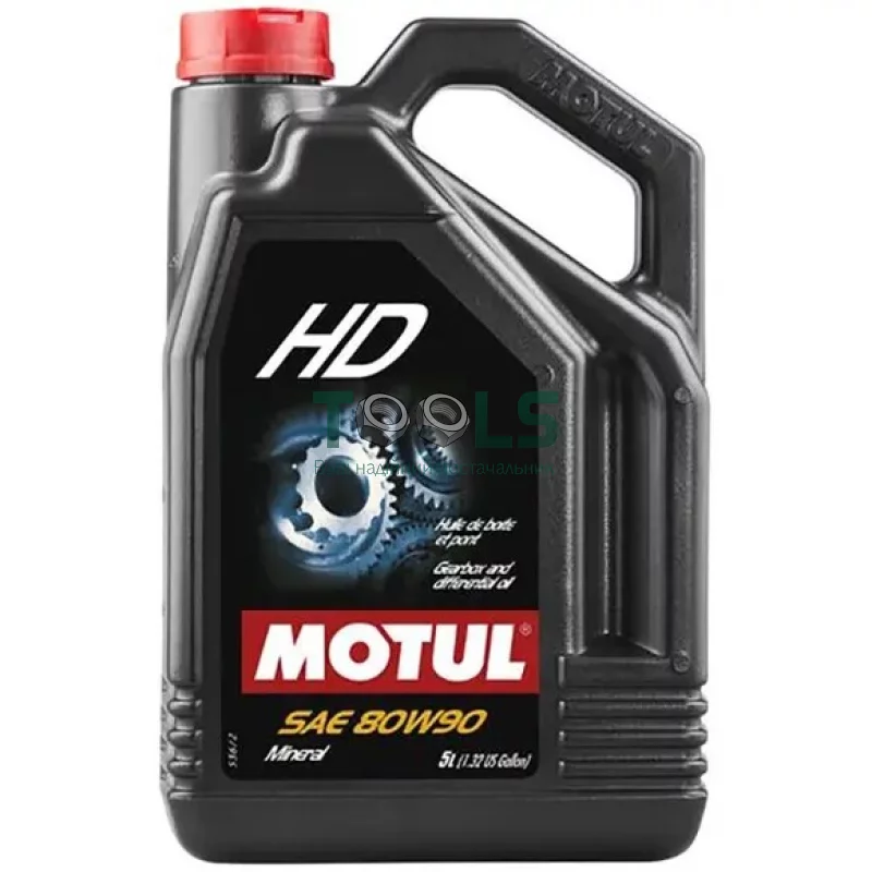 Трансмиссионное масло MOTUL HD 80W90 5 л (100105)