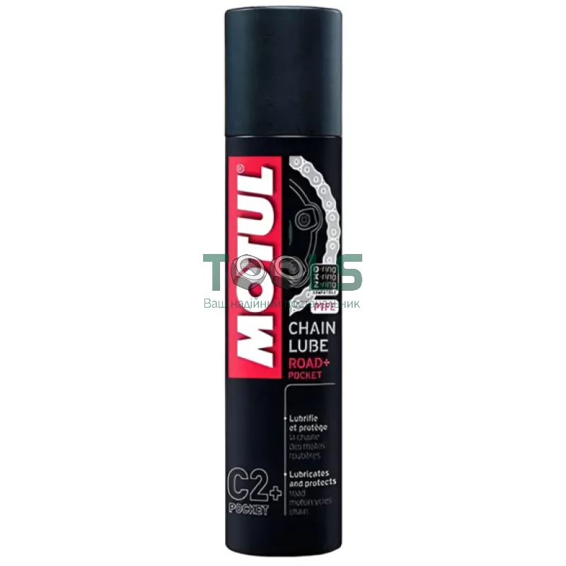 Смазка для ланцюгів Motul C2+ Chain Lube Road+, 100 мл (103009)