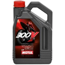 Моторна олива Motul 300V 4T Factory Line Road Racing, 15W50, 4 л (104129)