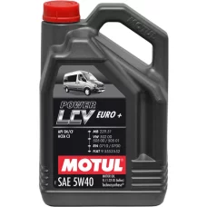 Моторное масло Motul Power LCV Euro+ 5W40, 5 л (106132)