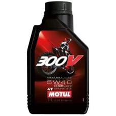 Моторна олива Motul 300V 4T Factory Line Off Road, 5W40, 1 л (104134)