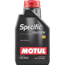 Моторное масло MOTUL Specific 2312, 0W30 1 л (106413)