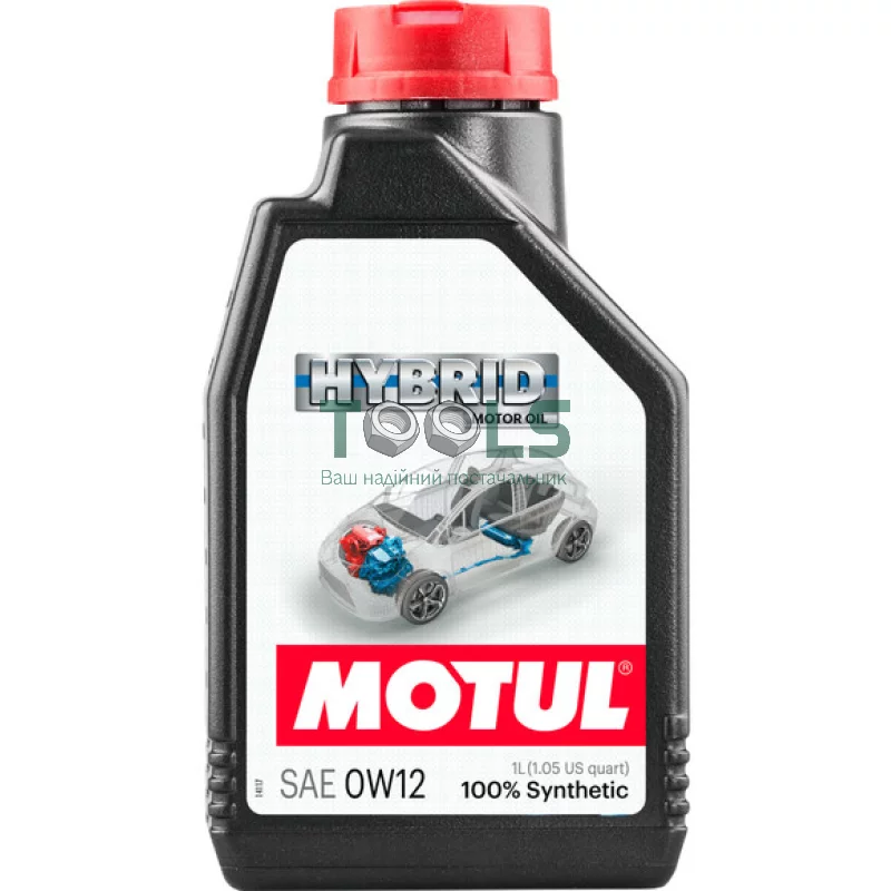 Моторное масло Motul Hybrid 0W12, 1 л (107151)