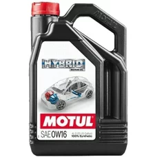 Моторное масло Motul Hybrid 0W16, 4 л (107154)