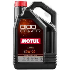 Моторное масло Motul 8100 Power SAE 0W-20, 5 л (111799)