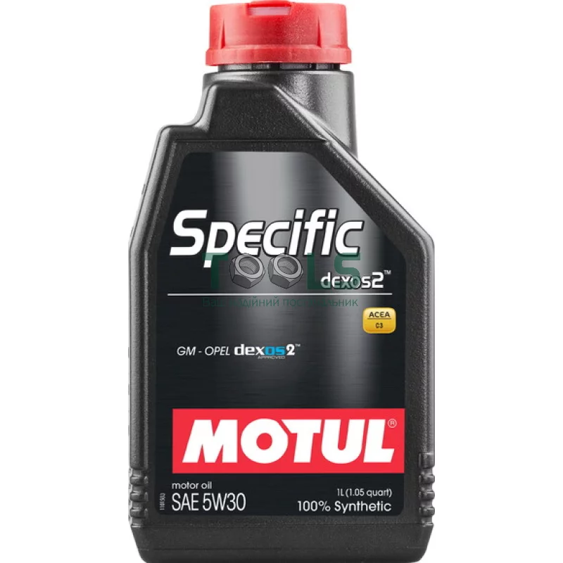 Моторное масло MOTUL Specific dexos2, 5W30 1 л (102638)