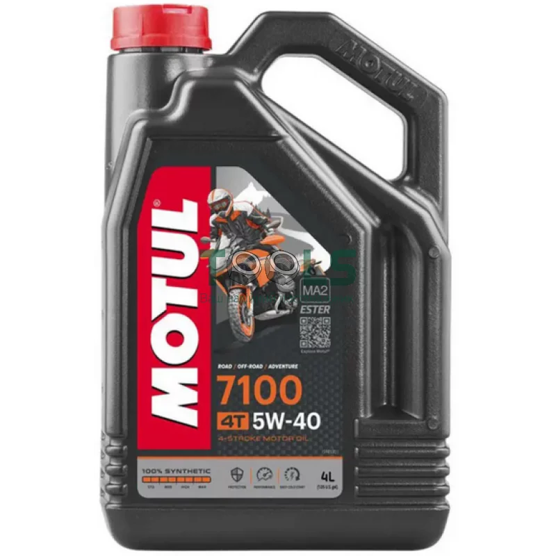 Моторное масло Motul 7100 4T, 5W40 4 л (104087)