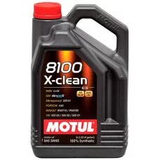 Моторное масло Motul 8100 X-clean SAE 5W-40, 4 л (104720)