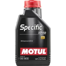 Моторное масло MOTUL Specific 229.52, 5W30 1 л (104844)