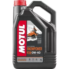 Моторное масло MOTUL Snowpower 4T, 0W40 4 л (105892)