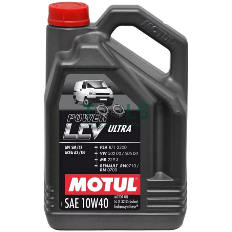 Моторное масло Motul Power LCV Ultra 10W40, 5 л (106156)